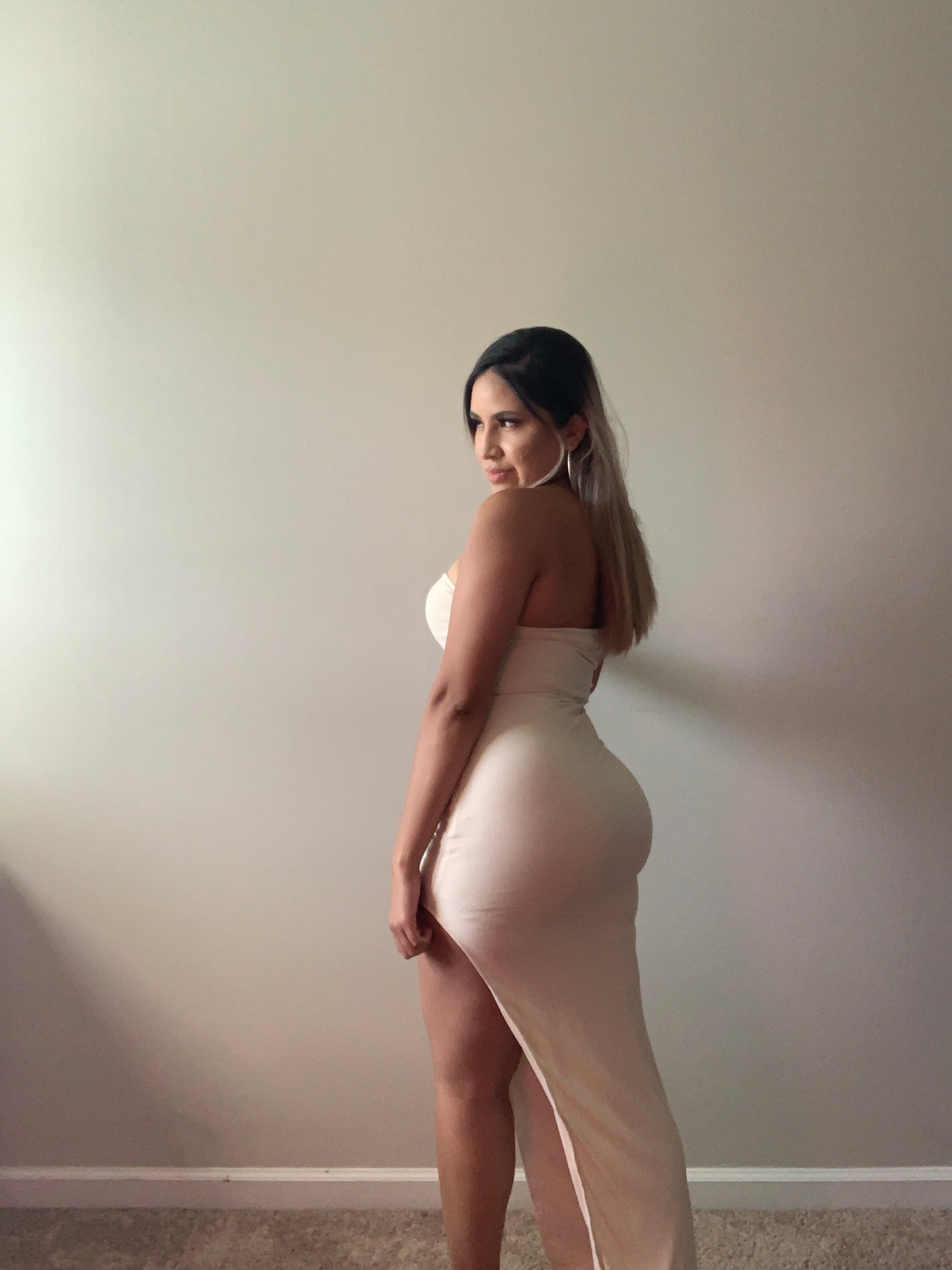 Paola Maxi Dress (Sand)